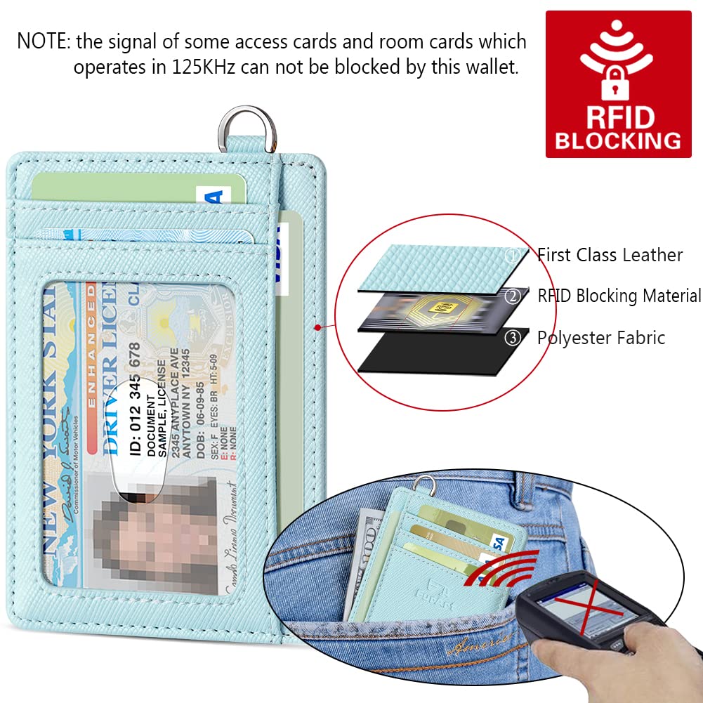 FurArt Slim Minimalist Wallet RFID Credit Card Holder for Men | slim minimalist compact rfid id window thin