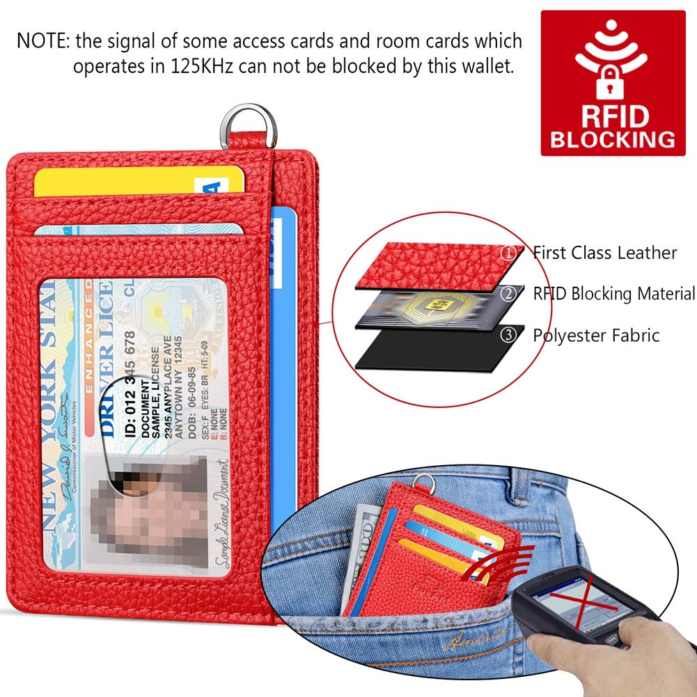 FurArt Slim Minimalist Wallet RFID Credit Card Holder for Men | slim minimalist compact rfid id window thin